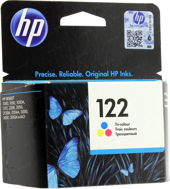 купить Картридж HP CH562HE №122 Трехцветный для HP DJ 1050/2050/2050s