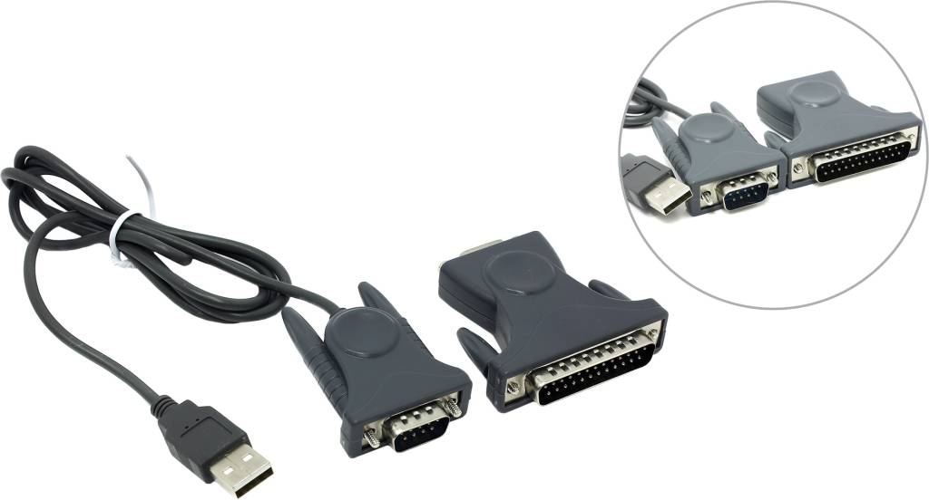  - USB AM- >COM9M/25M (RS232) Espada [U1R232-PL2-1B1-CT21]