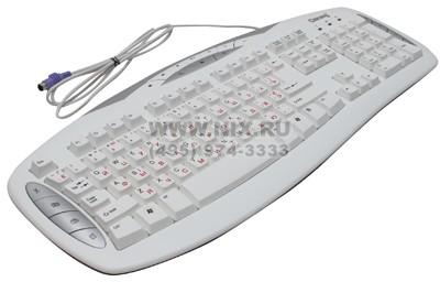   PS/2 Chicony KB-0401A Snow White 104+19 /