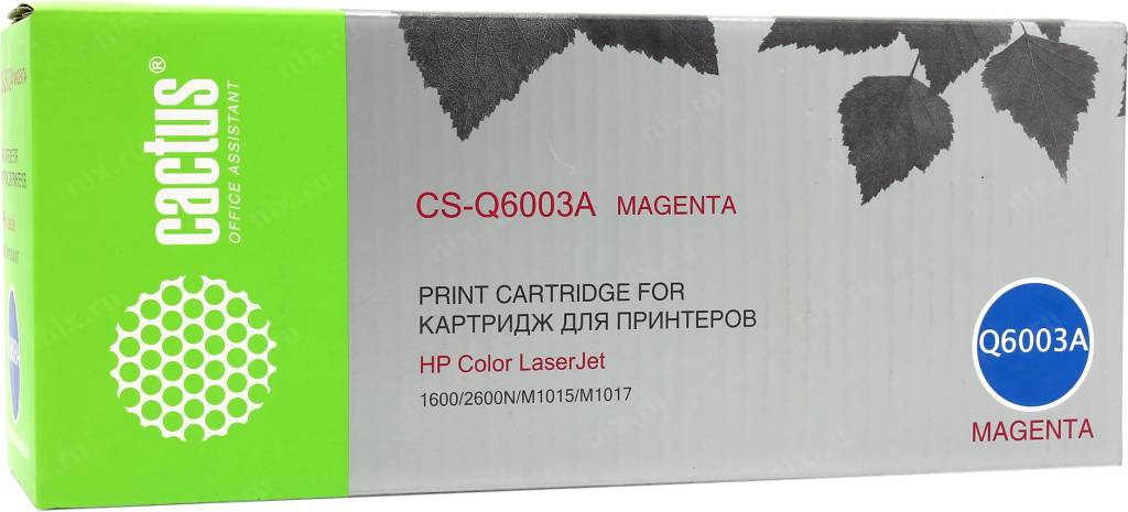  - HP Q6003A Magenta (Cactus)  HP LJ 1600/2600/CM1015 MFP [CS-Q6003A]