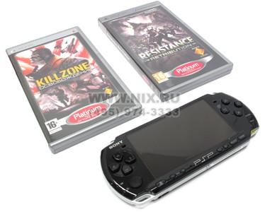    SONY [PSP-3008PB Piano Black+Resistance+Killzone] PlayStation Portable