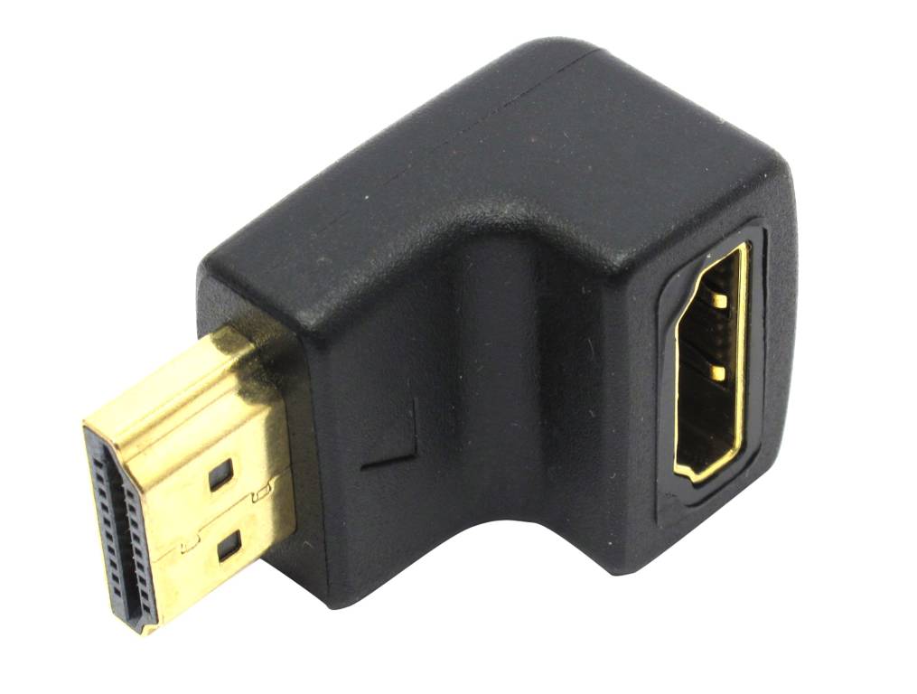 купить Переходник HDMI 19F - > HDMI 19M, Г-образный коннектор Orient