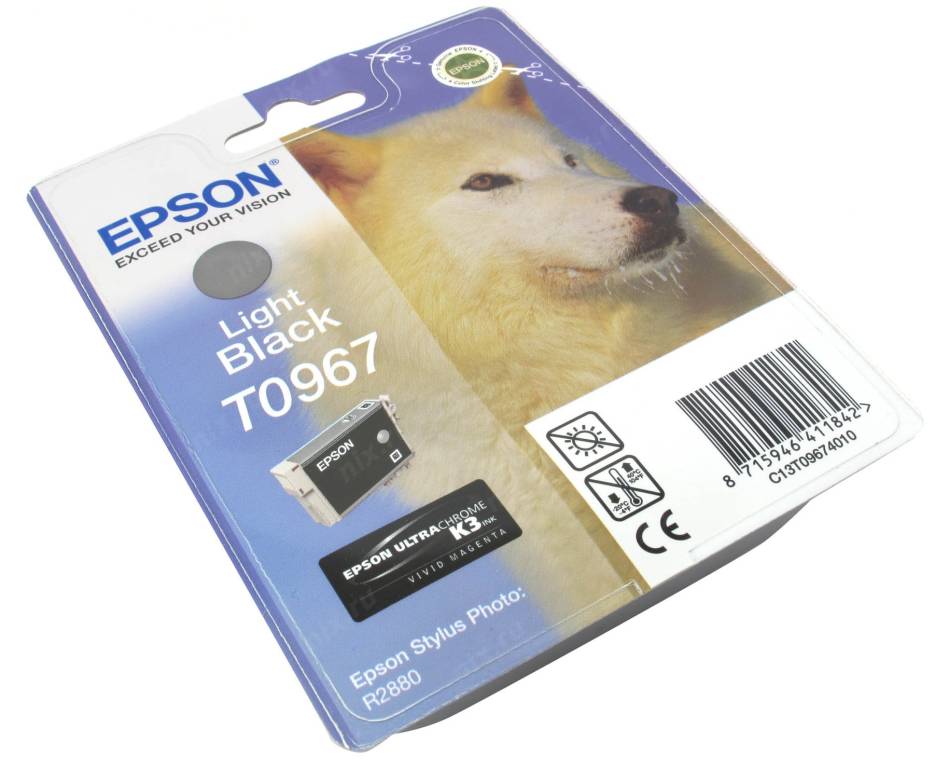   Epson T09674010 Light Black  EPS R2880
