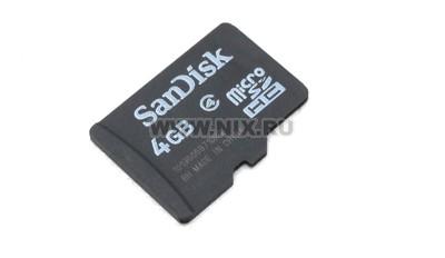    microSDHC  4Gb SanDisk Class4