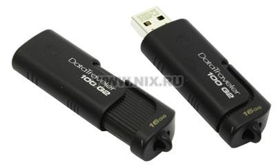   USB2.0 16Gb Kingston DataTraveler 100 [DT100G2/16GBZ] (RTL)
