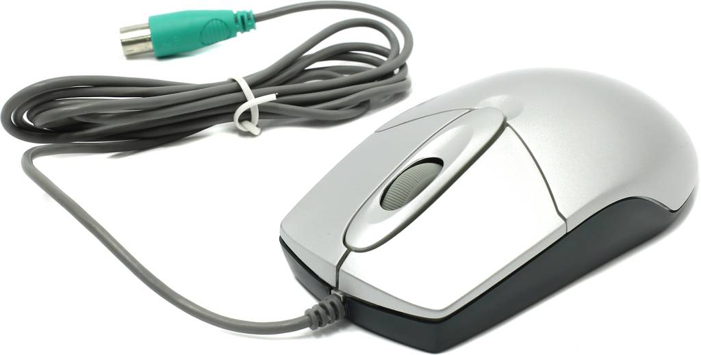   PS/2 A4-Tech Optical Mouse [OP-720-Silver] (RTL) 3.( )