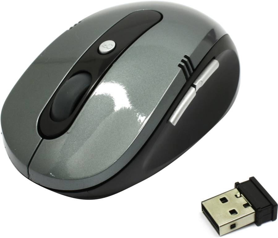   USB CBR Wireless Mouse [CM500 Grey] (RTL) 6.( ), , 