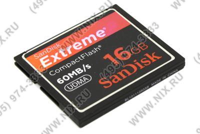    SanDisk CompactFlash Card 16Gb Extreme 400x [SDCFX-016G-X46]