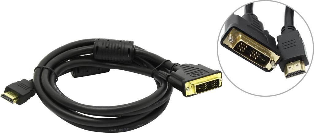   HDMI to DVI-D Single Link (19M -19M)  2.0 Telecom (2 )