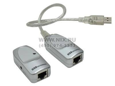 купить Удлинитель USB 1.1 ATEN [UCE60-A] (до 60 метров через кабель кат.5/5e/6)