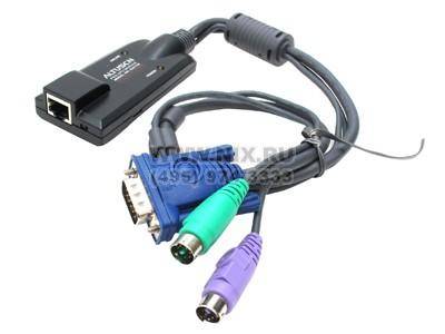 купить Адаптер KVM Adapter Cable (2xPS/2M+VGA15M- >RJ-45) ATEN ALTUSEN [KA7120-A] PS/2