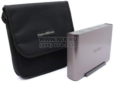    USB2.0/eSATA  . 3.5 SATA HDD Sarotech HardBox [FHD-354us2-Black] (Al