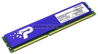    DDR3 DIMM  2Gb PC-10600 Patriot [PSD32G133381H] CL9