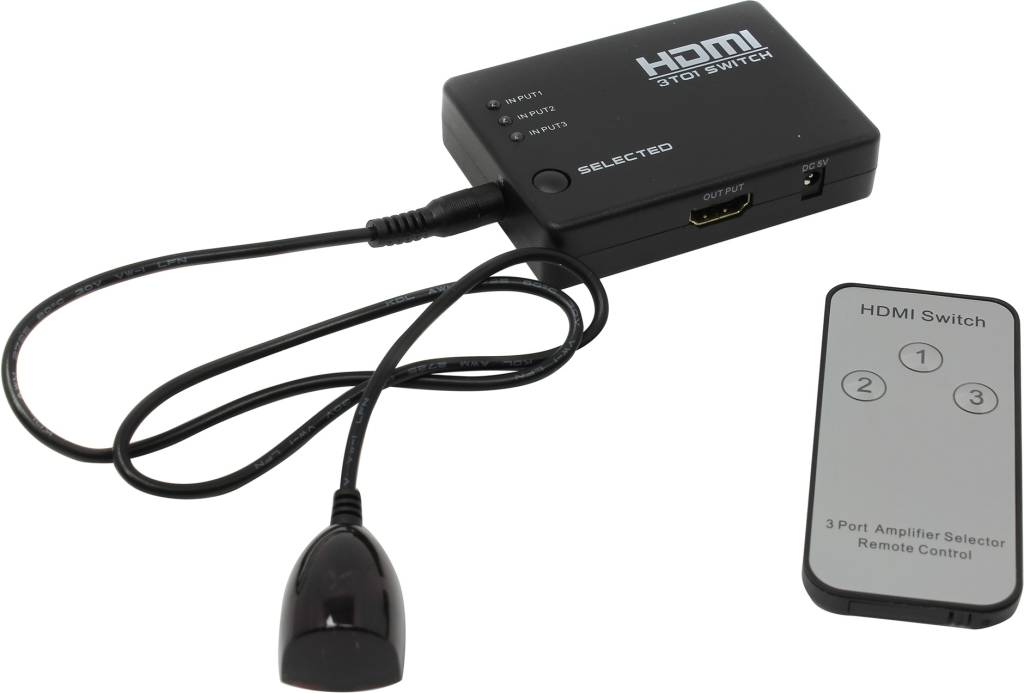   HDMI Splitter 4-Port (HDIM+3xHDMi, ) Espada [HSW0301S]