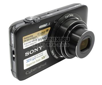    SONY Cyber-shot DSC-WX7[Black](16.2Mpx,25-125mm,5x,F2.6-6.3,JPG,MS Duo/SD,2.8,USB2.