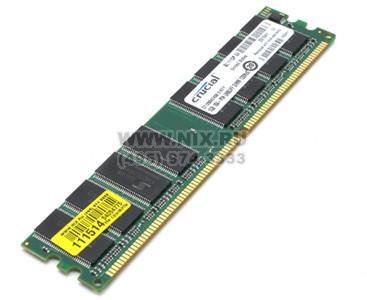    DDR DIMM 1024Mb PC-3200 Crucial [CT12864Z40B]