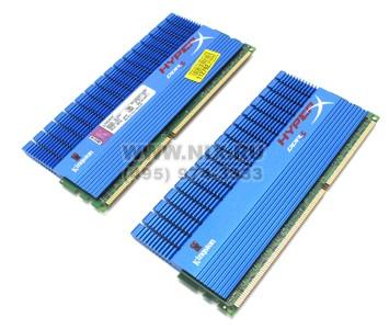    DDR3 DIMM  8Gb PC-12800 Kingston HyperX [KHX1600C9D3T1K2/8GX] KIT2*4Gb CL9