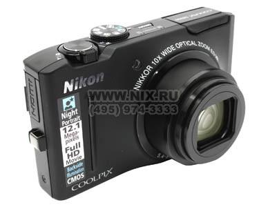    Nikon CoolPix S8100[Black](12.1Mpx,30-300mm,10x,F3.5-5.6,JPG,SDXC,3.0,USB2.0,AV,HDM
