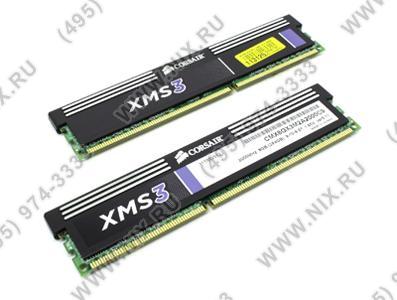    DDR3 DIMM  8Gb PC-10600 Corsair XMS3 [CMX8GX3M2A2000C9] KIT 2*4Gb