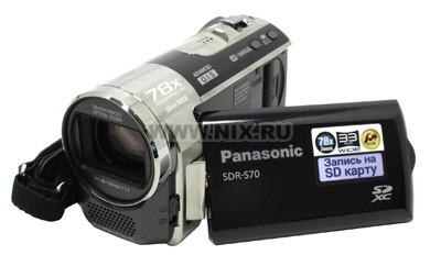    Panasonic SDR-S70-K[Black](0.8Mpx,70xZoom,,2.7,SD/SDHC/SDXC,USB2.0,Li-Ion)