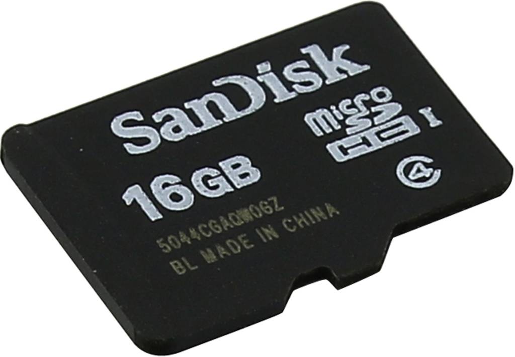    microSDHC 16Gb SanDisk [microSDHC-16Gb Class4]