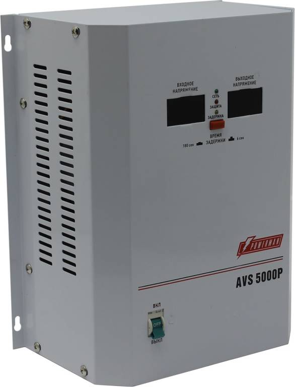 купить Стабилизатор  5000VA Powerman AVS 5000P (вх.110-260 В, вых.220 В ± 8%,, клеммы для подключения)