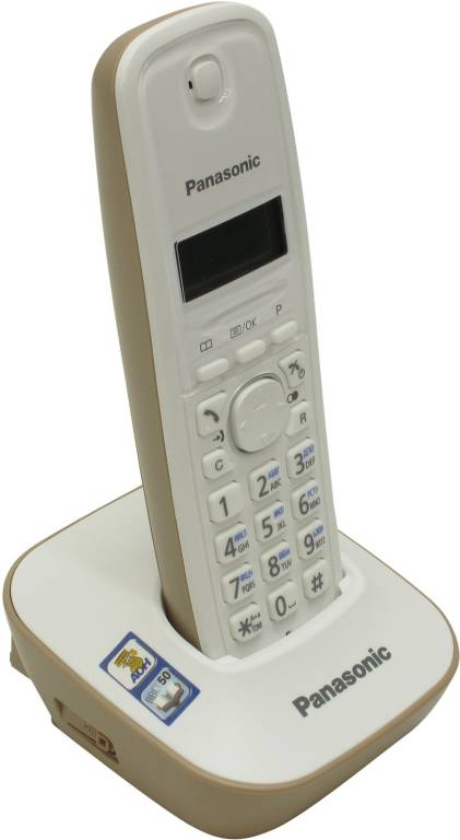   Panasonic KX-TG1611RUJ [White-Beige] (   .,DECT)