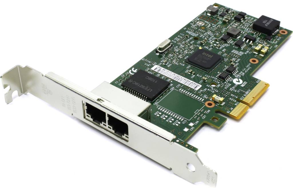    PCI-Ex4 Intel [I350T2BLK] Ethernet Server adapter(OEM) 10/100/1000Mbps