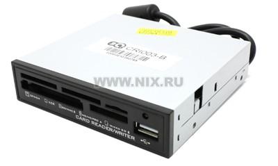   3Q[CRI003-B]Black(3.5 Internal USB2.0 CF/MD/xD/MMC/SDHC/microSDHC/MS(/Pro/Duo)Card Reader/W