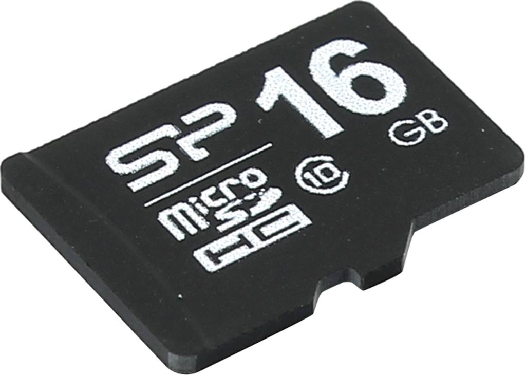    microSDHC 16Gb Silicon Power [SP016GBSTH010V10 Class10