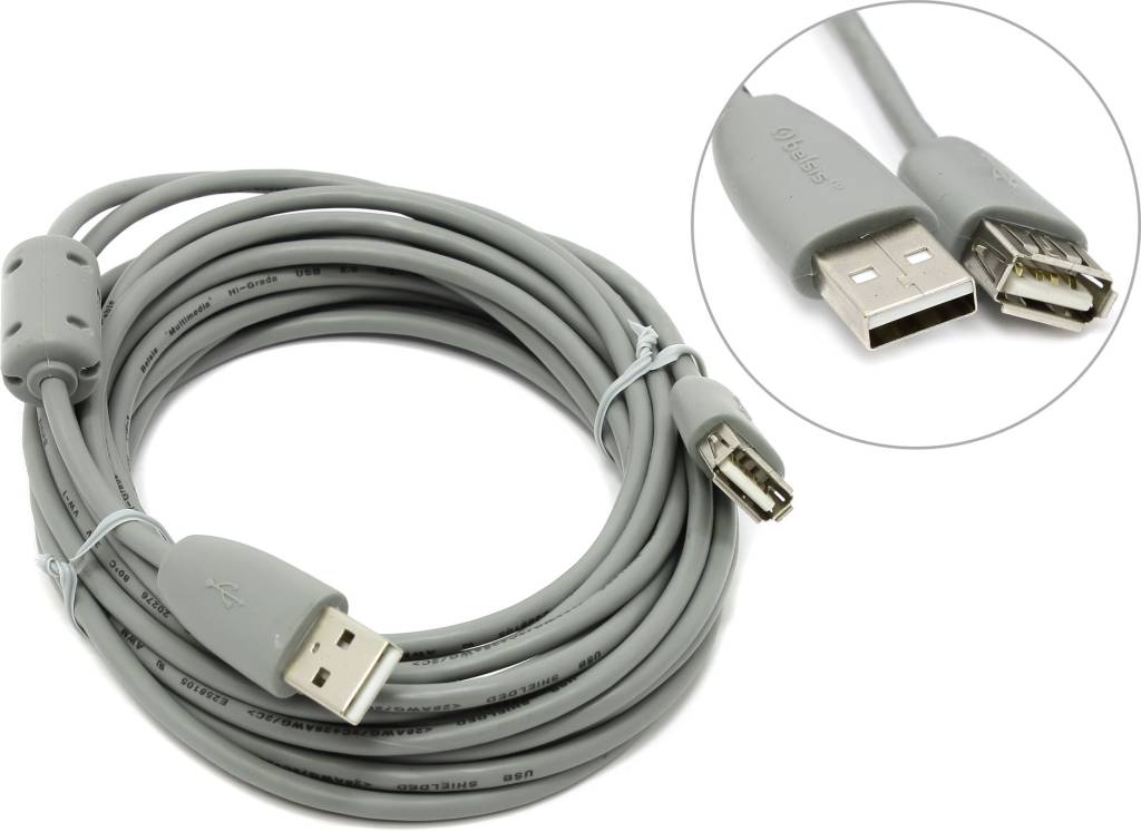    USB 2.0 A-- >A 5.0 (1 ) Belsis [BW1405]