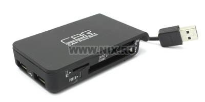   CBR [CR 501] USB2.0 CF/MD/MMC/SDHC/microSDHC/xD/MS(/Pro) Card Reader/Writer +2port USB