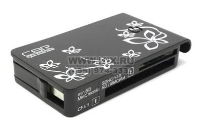   CBR [CR 444] USB2.0 CF/MD/MMC/SDHC/microSDHC/xD/MS(/Pro/M2) Card Reader/Writer