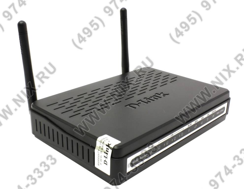   D-Link [DSL-2750U/NRU/C] Wireless N ADSL2+ USB Modem Router
