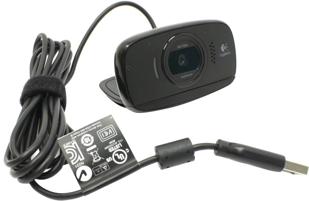  - Logitech B525 HD Webcam (OEM) (USB 2.0, 1280*720, ) [960-000842]