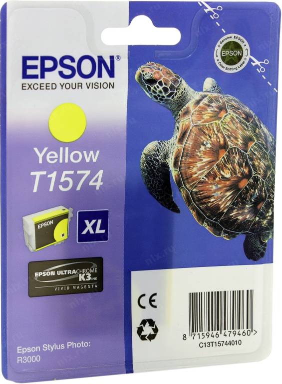   Epson T1574 [C13T15744010] Yellow  EPS ST Photo R3000