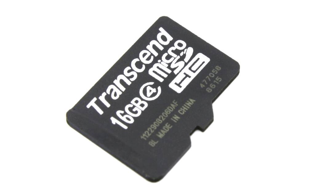    microSDHC 16Gb Transcend [TS16GUSDC4] Class4
