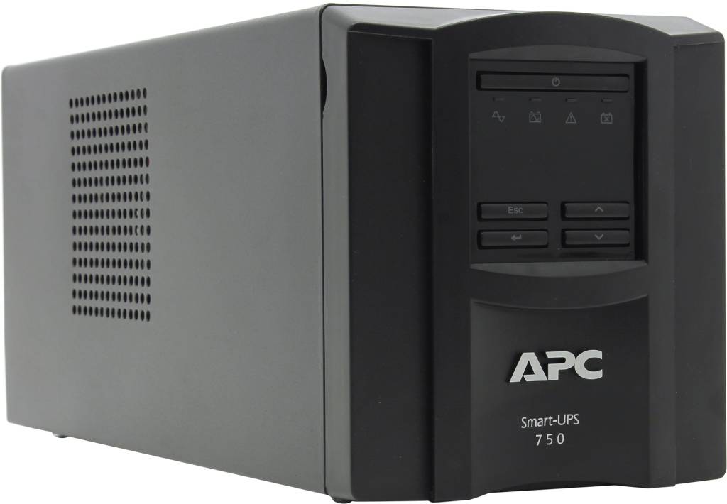 купить UPS   750VA Smart APC [SMT750I] USB, LCD (Источник бесперебойного питания)