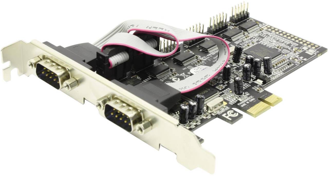   PCI-Ex1 Multi I/O, 6xCOM9M STLab I-472 (RTL)