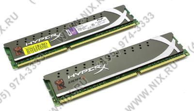    DDR3 DIMM  8Gb PC-12800 Kingston HyperX [KHX1600C9D3P1K2/8G] KIT2*4Gb CL9