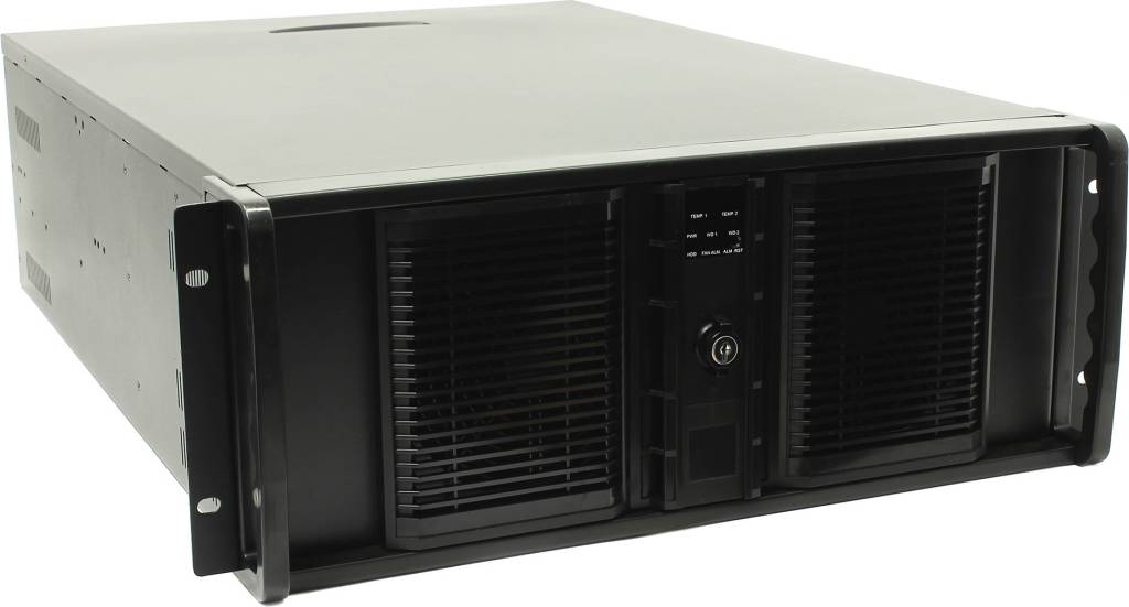   E-ATX Server Case 4U Procase [EB400L-B-0] Black,  