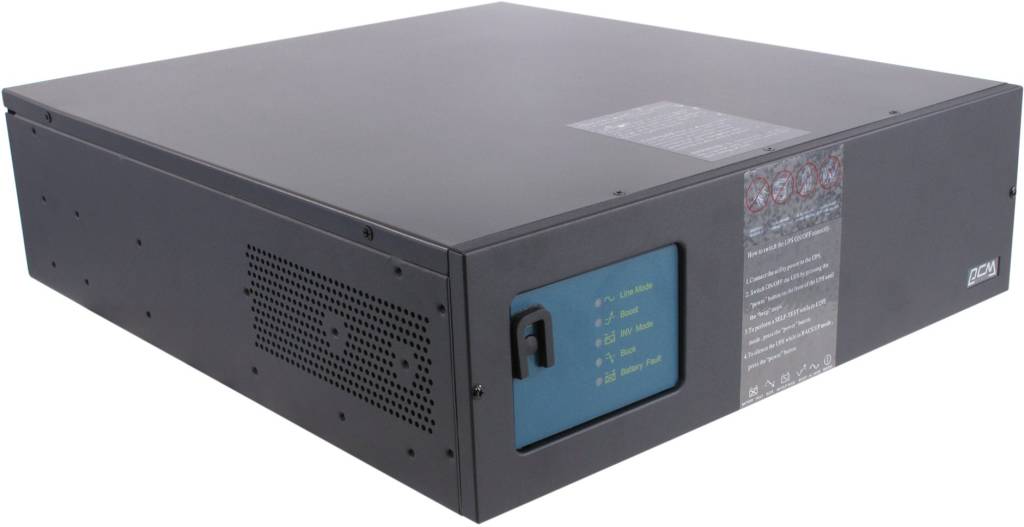  UPS  3000VA PowerCom King Pro RM(KIN-3000AP-RM)Rack Mount 3U+ComPort+USB+   (