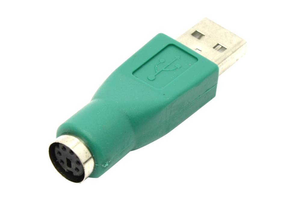 купить Переходник PS/2 (F)  -  > USB (AM)