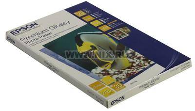   EPSON S041706/PGPP1015 A6 Premium Glossy Photo Paper (1015, 20 ) 