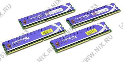    DDR3 DIMM 16Gb PC-17000 Kingston HyperX [KHX2133C11D3K4/16GX] KIT 4*4Gb CL11