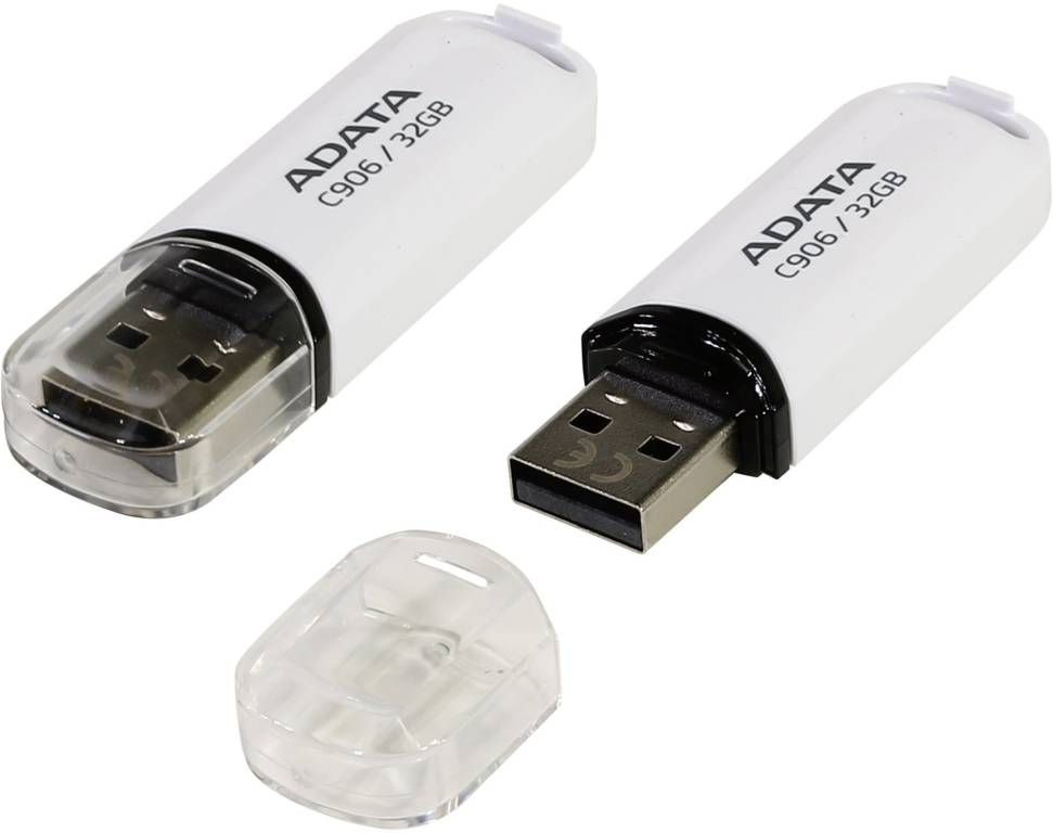   USB2.0 32Gb ADATA [AC906-32G-RWH]