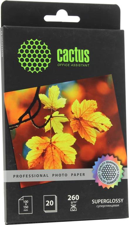   A6 Cactus CS-HGA626020 Professional (10x15, 20 , 260 /2) 