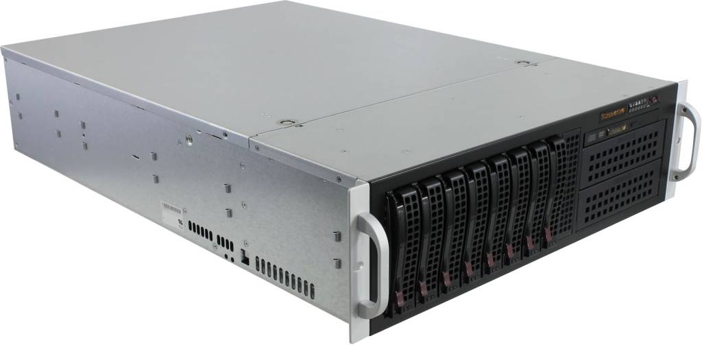   E-ATX Server Case SuperMicro [CSE-835TQ-R920B] Black 8xHotSwapSAS/SATA, 920W HS 3U RM