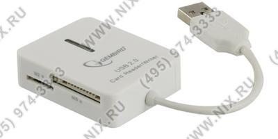   Gembird [CR517]ALL-in-One USB2.0 MMC/SDHC/miniSD/microSD/MS(/Pro/Duo)/M2 Card Reader/Writer