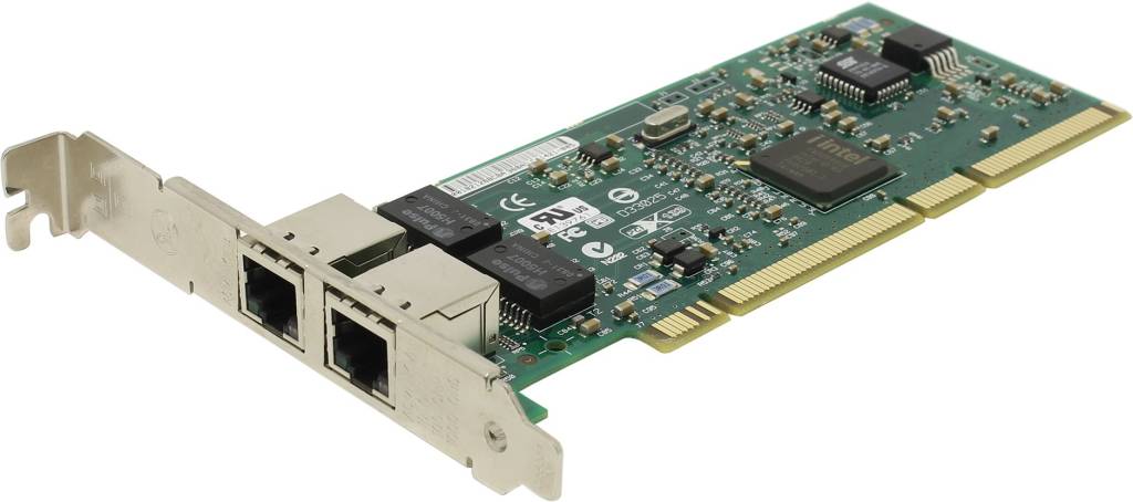    PCI64 Intel [PWLA8492MT] PRO/1000 MT Dual Port Server Adapter 10/100/1000Mbps(OE